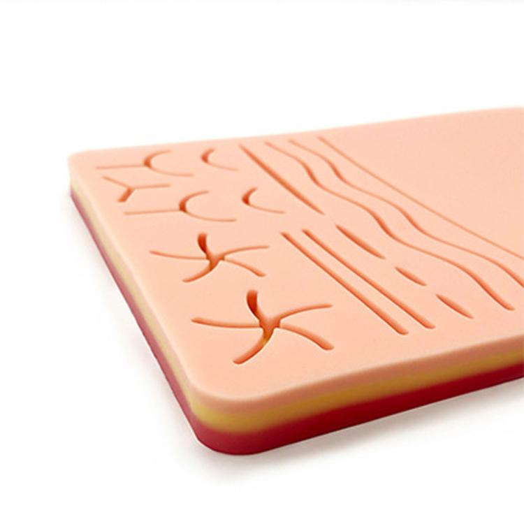 Surgical Skin Suture Practice Model Silicone Suture Pad Wound Suture Training Pad For Medical Students