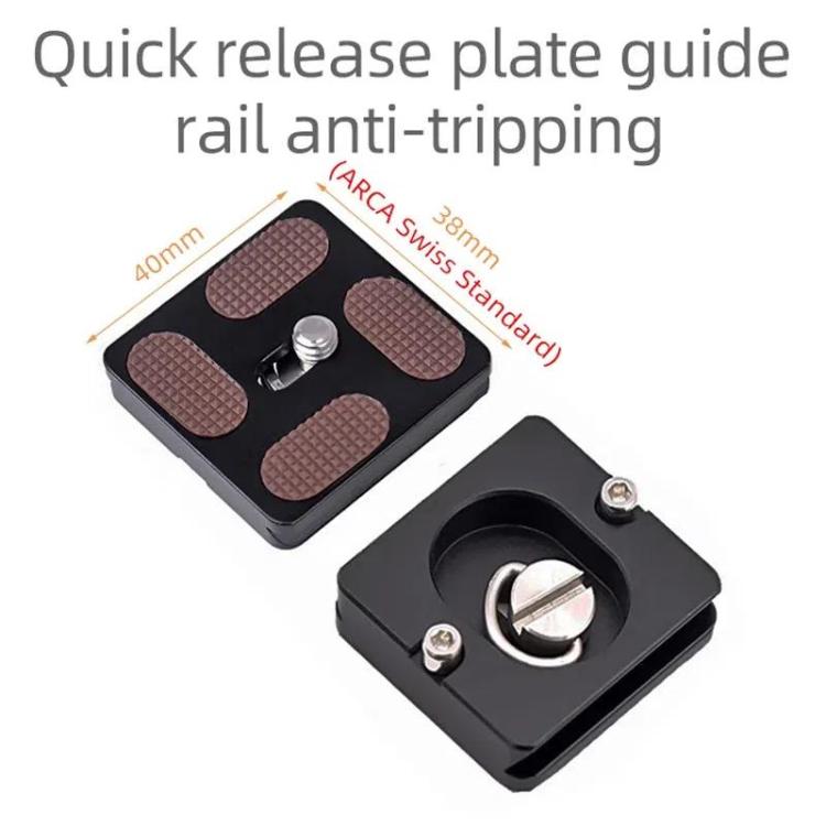 XILETU FM5C-MINI Adjustable 16.5-51cm Aluminum Tripod with 26mm Ball Head 6kg Load Capacity for 360-degree Panoramic Shooting