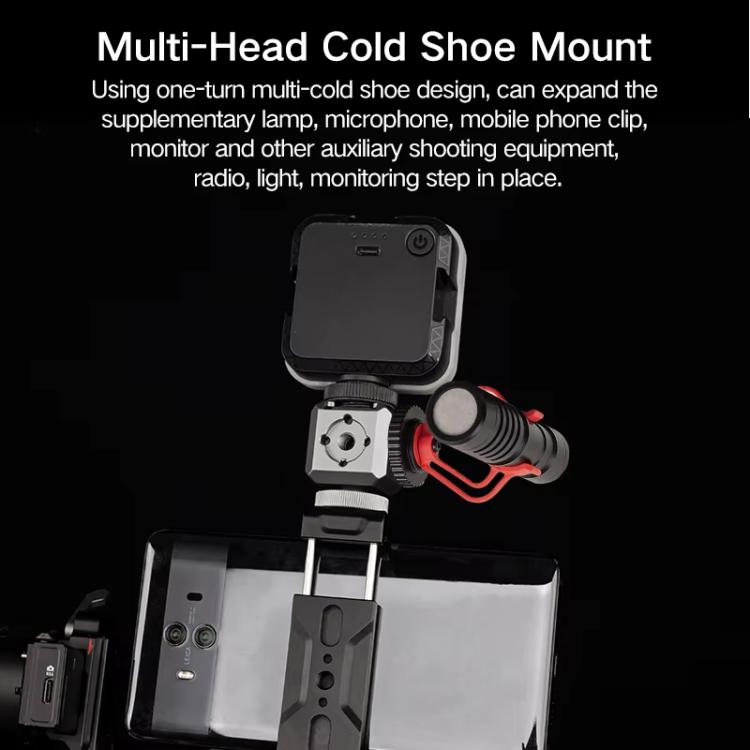 XILETU  XDS-15  Multi-head Cold Shoe Mount Adapter for Camera Flash, Microphone, LED Light