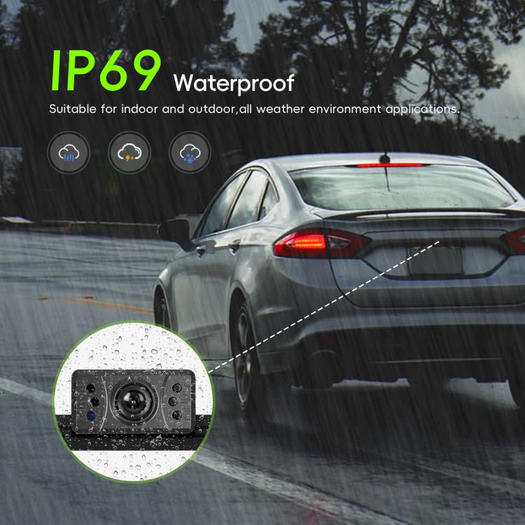 4.3 Inch Reversing Display Digital Wired HD 1 To 1 Set