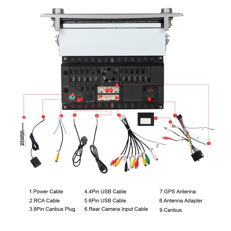 For Alfa Romeo MITO 2008-2016 7 inch Horizontal Screen Android 15 Carplay Car Center Control Integrated Machine