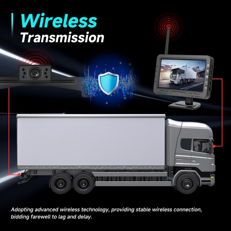 4.3 inch Digital Wireless HD 1 To 1 Reversing Display Car Center Control All-in-One Machine