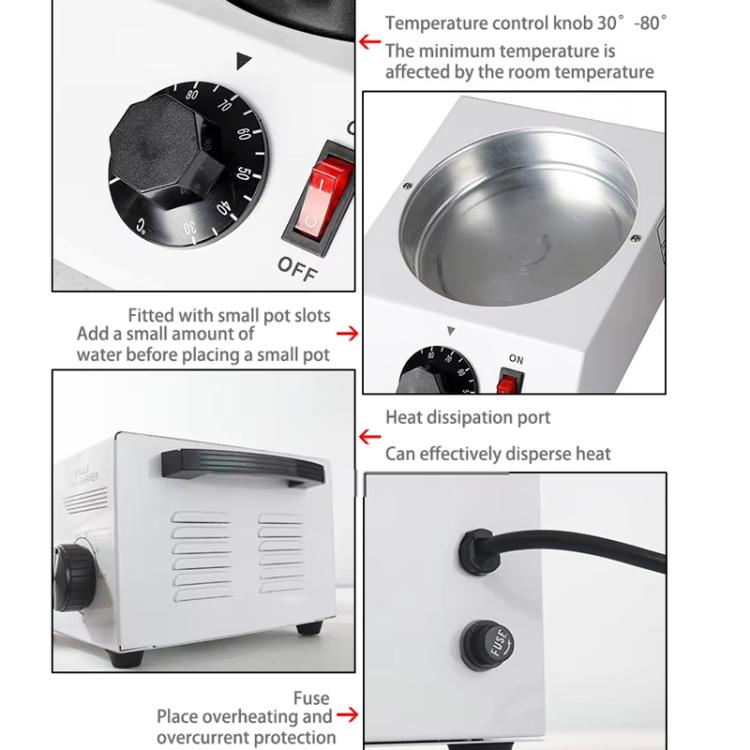 Dessert Making Double Cylinder Chocolate Hot Melt Machine