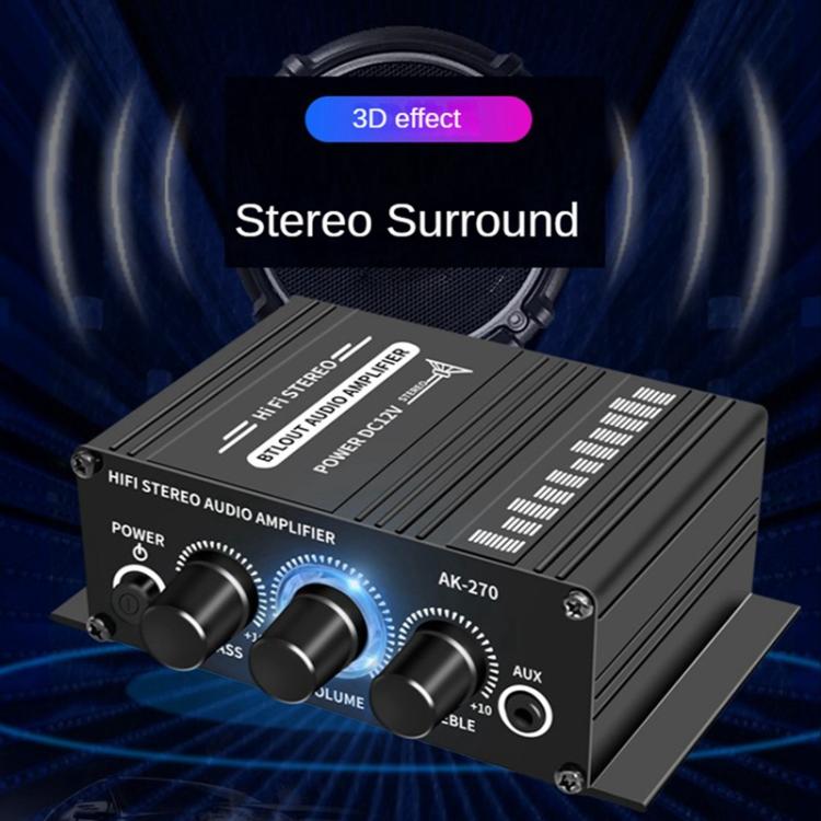 Car Home Stereo Mini Amplifier