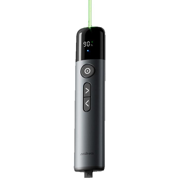 ASiNG A17 Pro Dual Mode Wireless Laser Presentation Pointer - USB/Bluetooth Rechargeable Adjustable Brightness