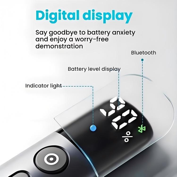 ASiNG A17 Pro Dual Mode Wireless Laser Presentation Pointer - USB/Bluetooth Rechargeable Adjustable Brightness