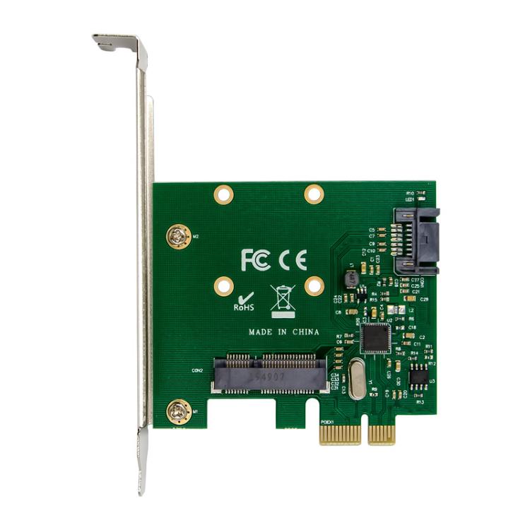 SUNWEIT ST58 PCIe X1 ASM1061 Single Port MSATA 6Gbps SSD Disk Storage Expansion Card