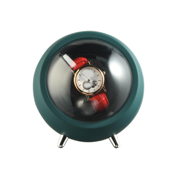 Smart Watch Winder With Anti-Magnetic Protection Silent Operation Dual Power Modes USB/Battery
