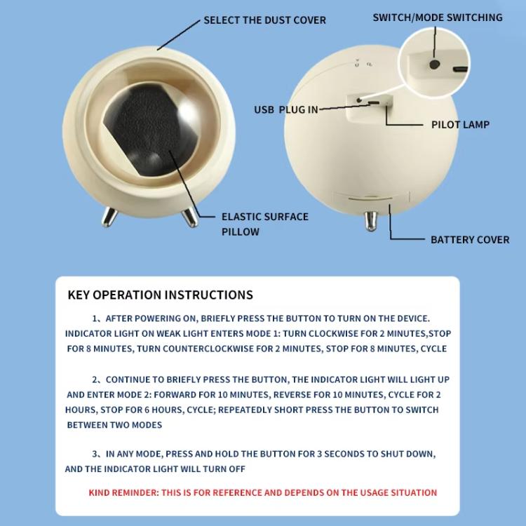 Smart Watch Winder With Anti-Magnetic Protection Silent Operation Dual Power Modes USB/Battery