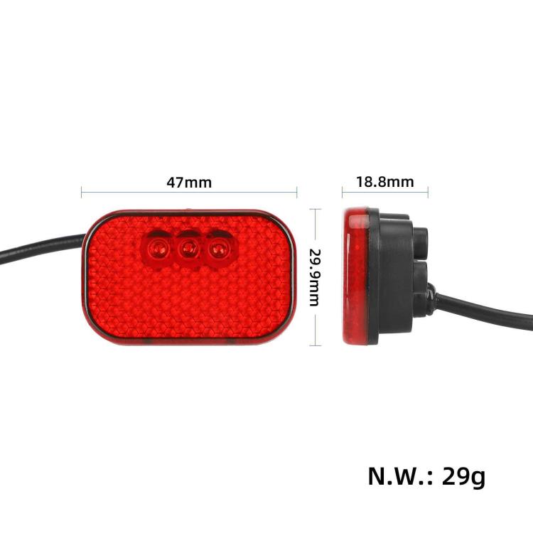 For KuKirin G2 Pro Electric Scooter Taillight LED Rear Light