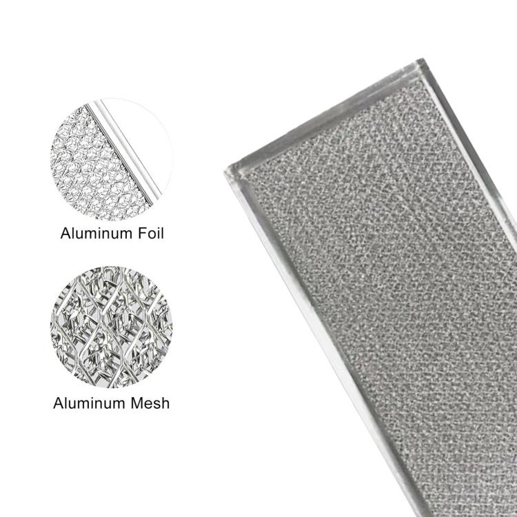 2pcs /Pack W10535950 Microwave Grease Filter Replacement Parts 11 X 6-1/4 Inch
