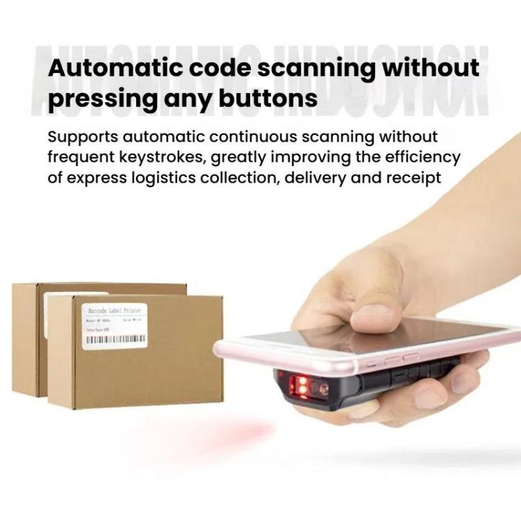 Cell Phone Back Clip Portable Wireless Bluetooth Scanner