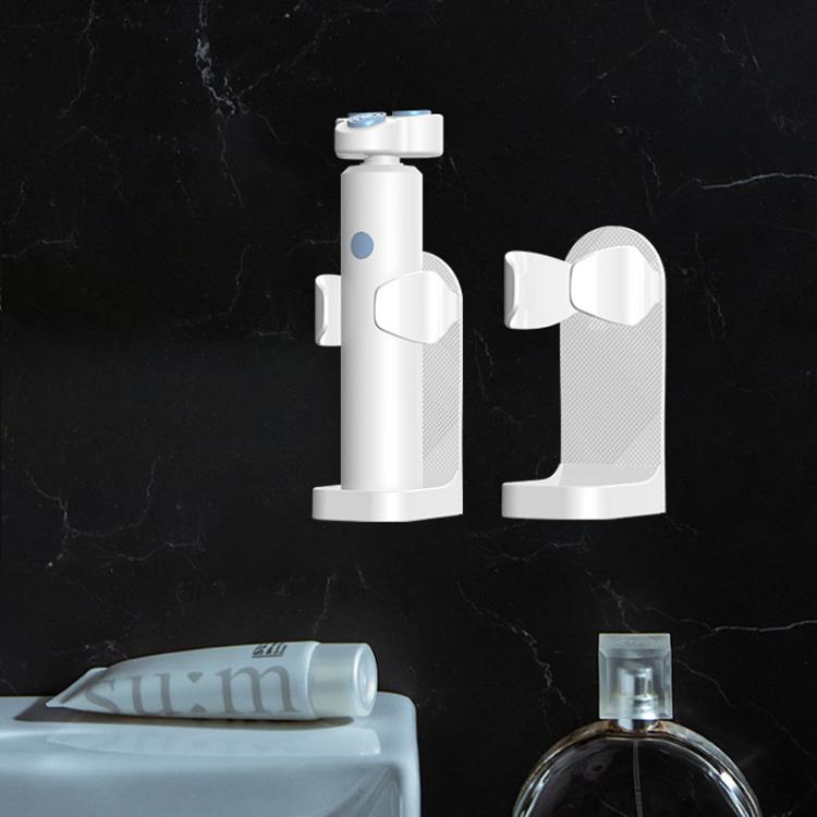 3pcs /Pack Adhesive Hook Rack for Electric Razors Shaver & Beauty Tool Organizer Semi-Open Design for Easy Access