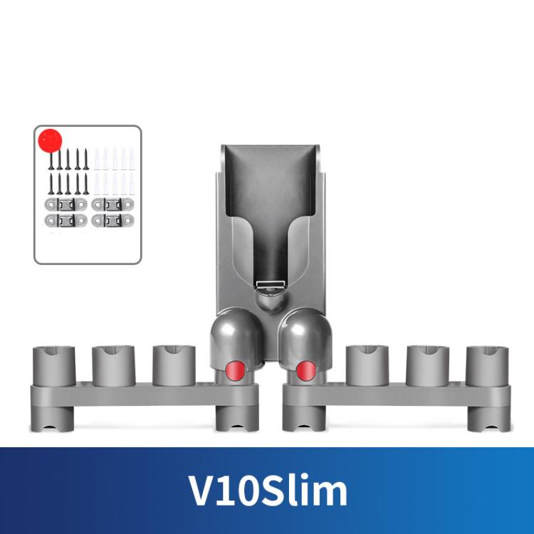 Vacuum Cleaner Wall Mount Storage Rack Accessory Holder Holds Up to 10 Attachments