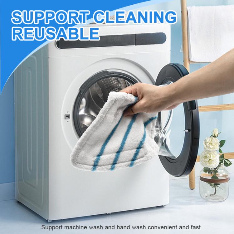 2pcs /Pack For H2O X5 Steam Mop Replacement Pads Microfiber Mop Head