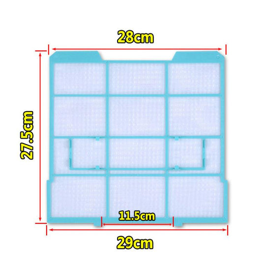 Filter Mesh For Midea Air Conditioner Replacement 1/1.5/2 HP Wall-Mounted Indoor Units