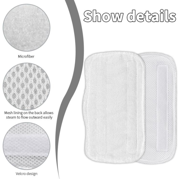 3pcs /Pack Microfiber Pads For Shark S3101 Steam Mop Replacement Mop Head Covers