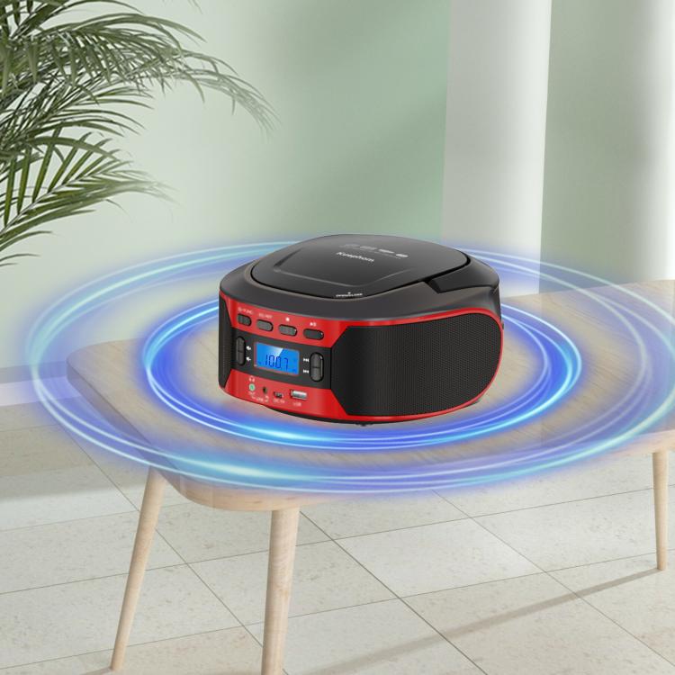 Kuephom W17 Portable Home CD Music Walkman FM Bluetooth Player