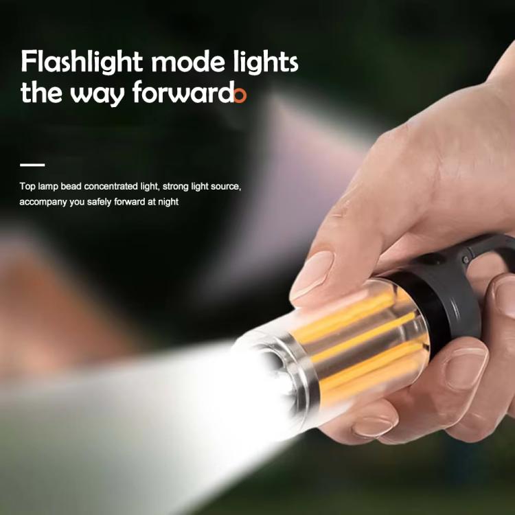 Rechargeable Dual Light Source Camping Lantern & Flashlight Warm/White Portable Outdoor Light