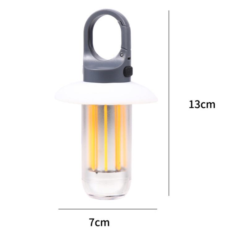Rechargeable Dual Light Source Camping Lantern & Flashlight Warm/White Portable Outdoor Light