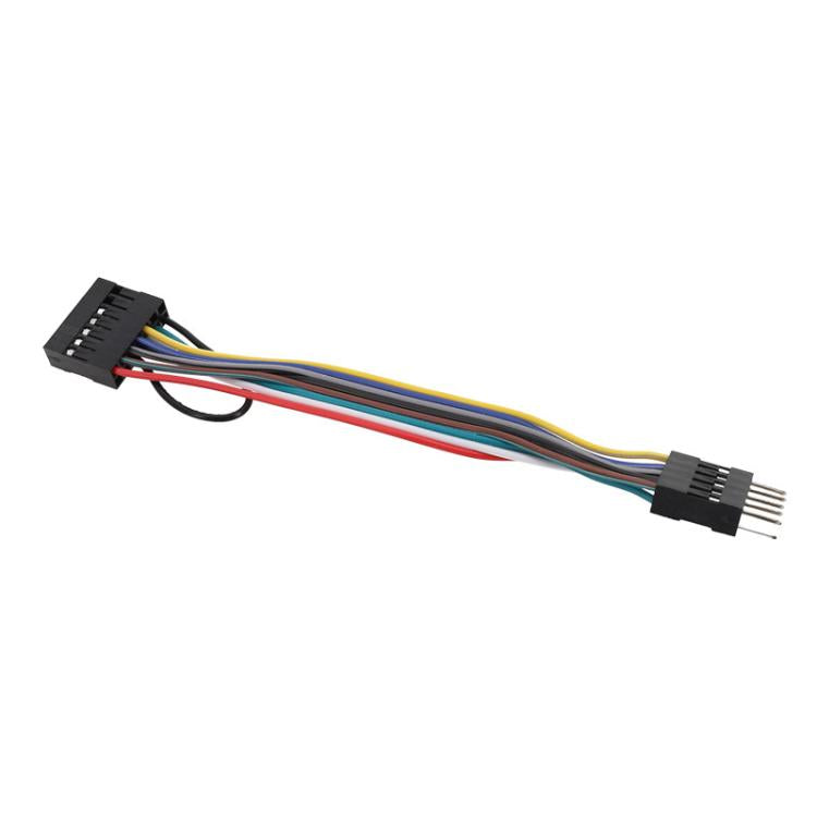 For Lenovo Motherboards In ATX Chassis Front 13 Holes To 9 Pin Cable