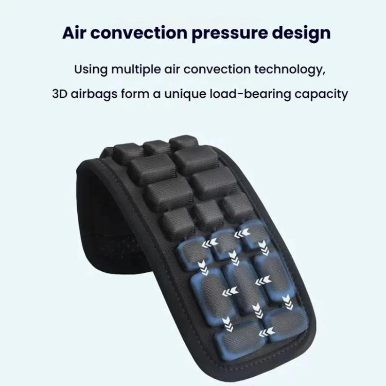 Anti-Gravity Backpack Shoulder Pads With TPU Air Cushion Technology To Reduce Shoulder Pain & Pressure