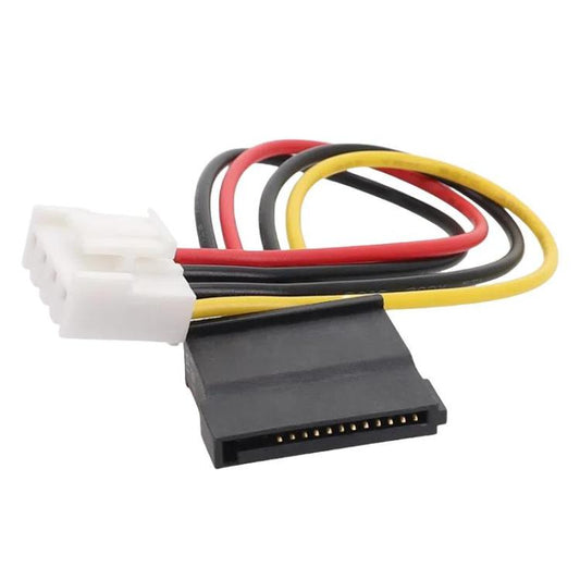 DVR Power Cable 4P To SATA 15P HDD Cable