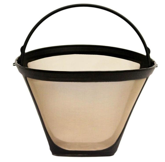 Replacement Filter Basket For Drip Coffee Makers Universal Ultra-Fine Mesh Coffee Powder Basket With Durable Handle