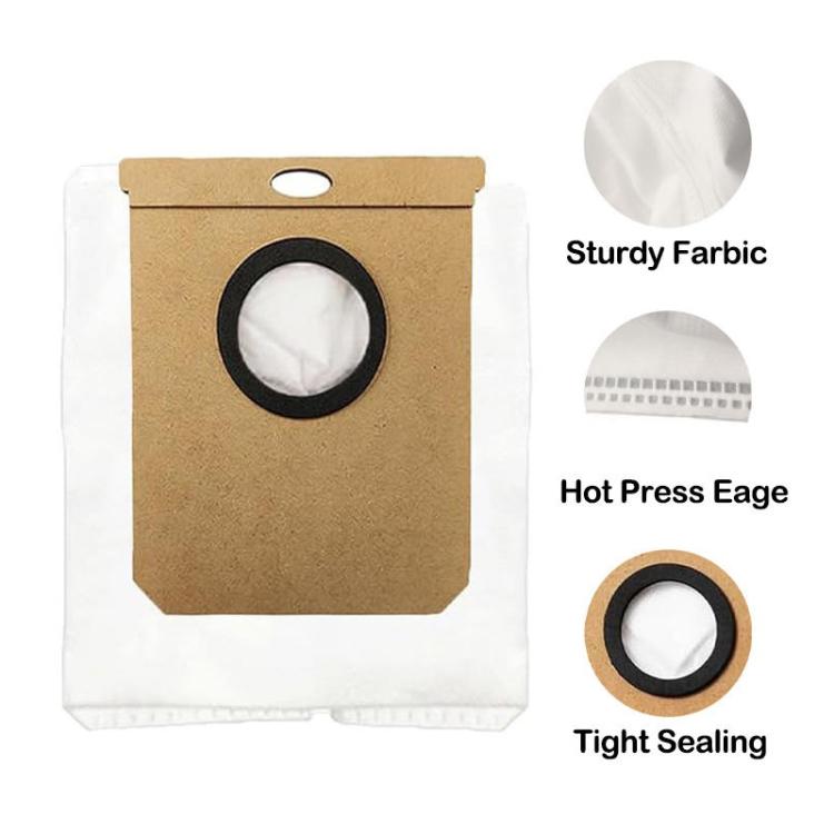 For Eufy L50 / L60 2pcs Dust Collecting Bags Nonwoven Filter Trash Bags