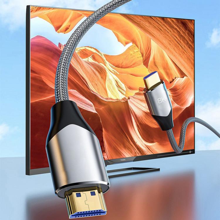 VegGieg W-H4 8K HDMI 2.1 Cable TV Set-Top Box Computer Connection Monitor Projector Video HD Cable