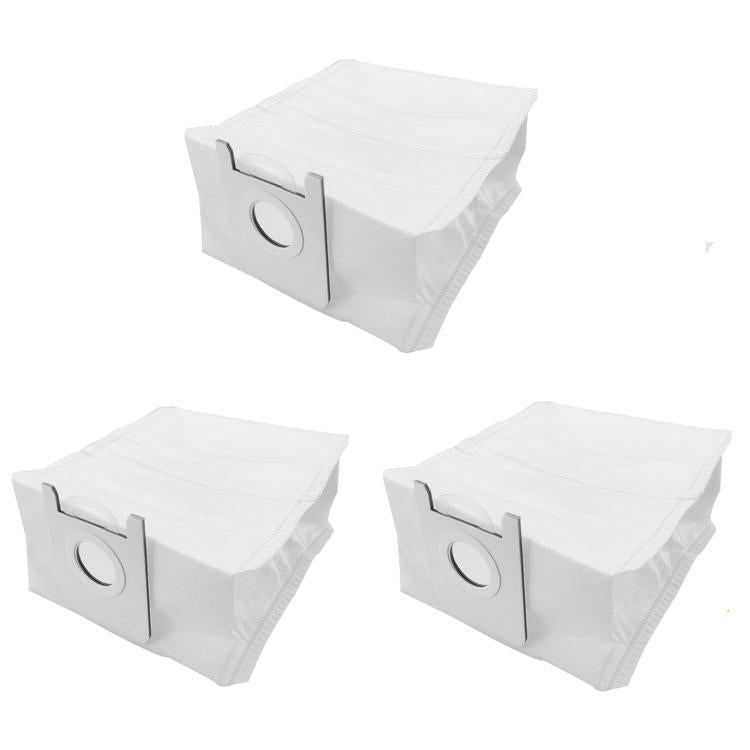 For ROIDMI EVE Plus Robot Vacuum 3pcs/Pack Dust Bag Replacement Parts