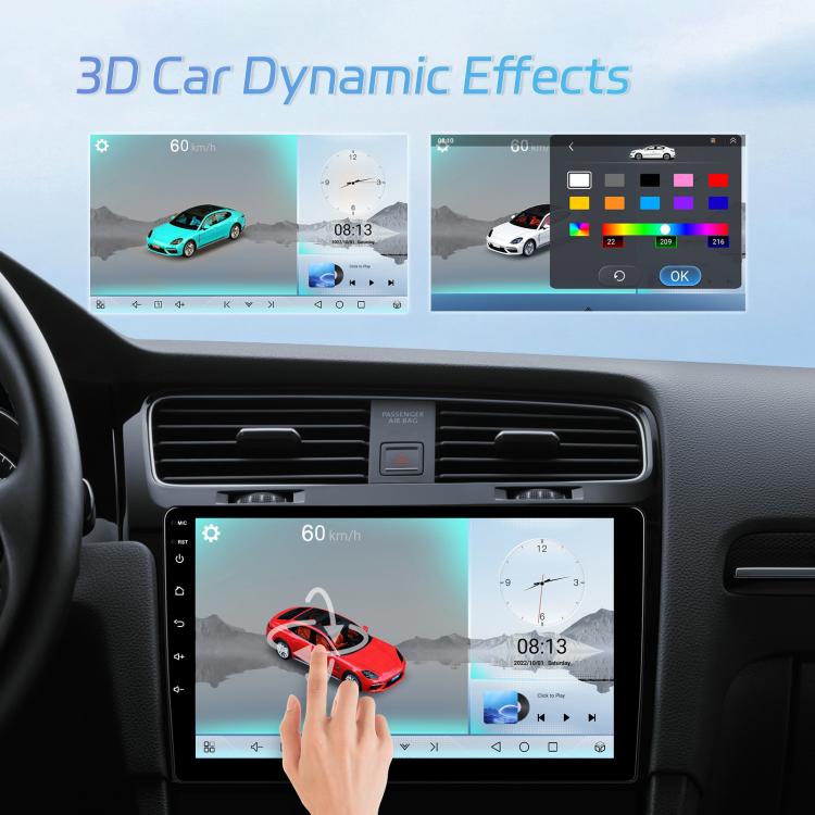 7 Inch 4+64G WiFi Version Dual Butt Universal Bluetooth Wireless Carplay Car Navigation Center Control