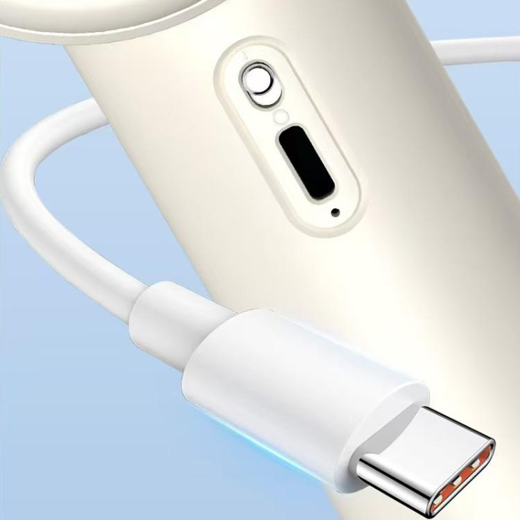 100-gear High Speed Handheld Fan Bladeless Mini Digital Display Small Fan