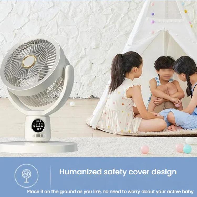 Air Circulation Fan Turbo Light Convection Standing Fan Remote Control Timer Floor Fan