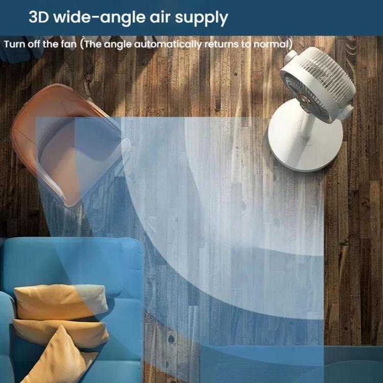 Air Circulation Fan Turbo Light Convection Standing Fan Remote Control Timer Floor Fan