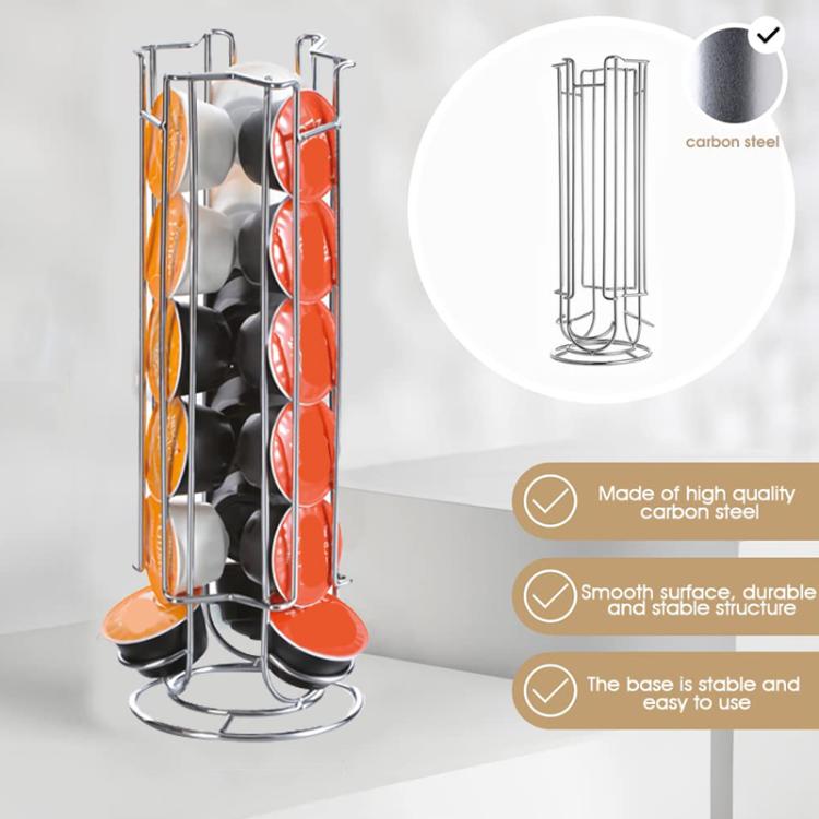 For Nespresso Dolce Gusto OASISWJ YZ1312 18pcs Coffee Capsule Organizer