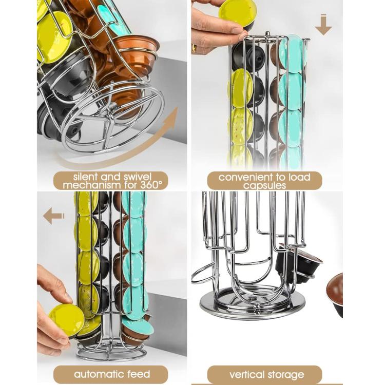 For Nespresso Dolce Gusto OASISWJ YZ1312 18pcs Coffee Capsule Organizer