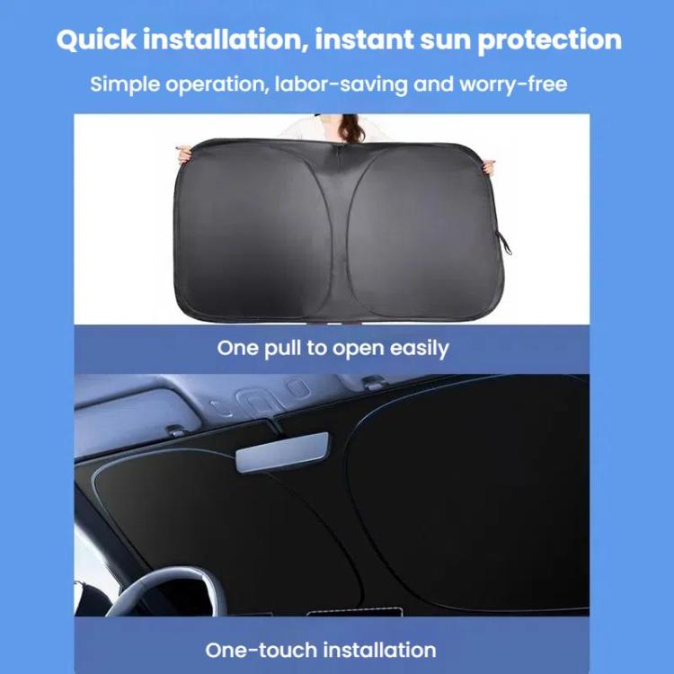 SUITU ST-4024L Car Front Windshield Sunshade Sunscreen Heat Insulation Visor