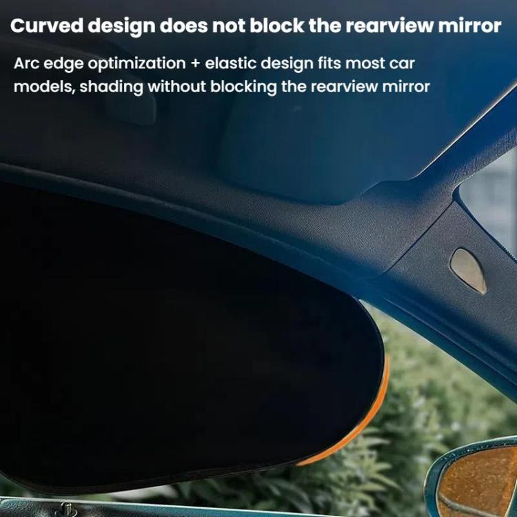 SUITU ST-2414 Car Vinyl Static Film Adsorption Sunshade Sunscreen Heat Insulation Sunblinds