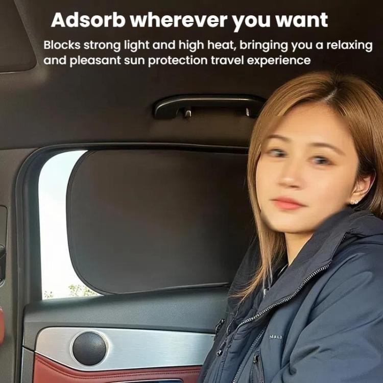 SUITU ST-2414 Car Vinyl Static Film Adsorption Sunshade Sunscreen Heat Insulation Sunblinds