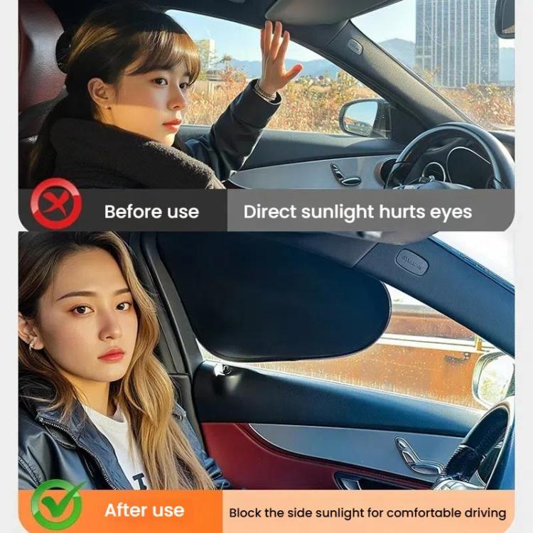 SUITU ST-2414 Car Vinyl Static Film Adsorption Sunshade Sunscreen Heat Insulation Sunblinds