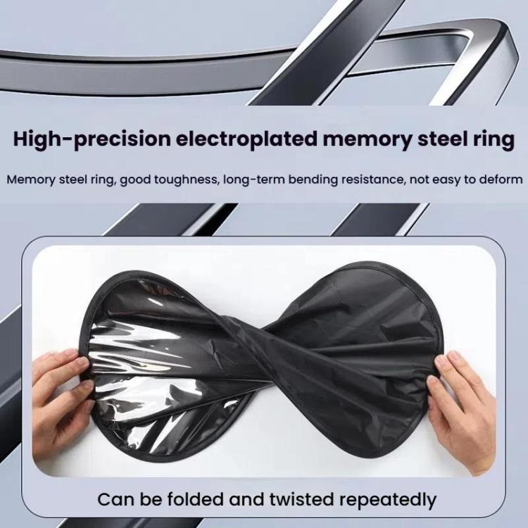 SUITU ST-2414 Car Vinyl Static Film Adsorption Sunshade Sunscreen Heat Insulation Sunblinds