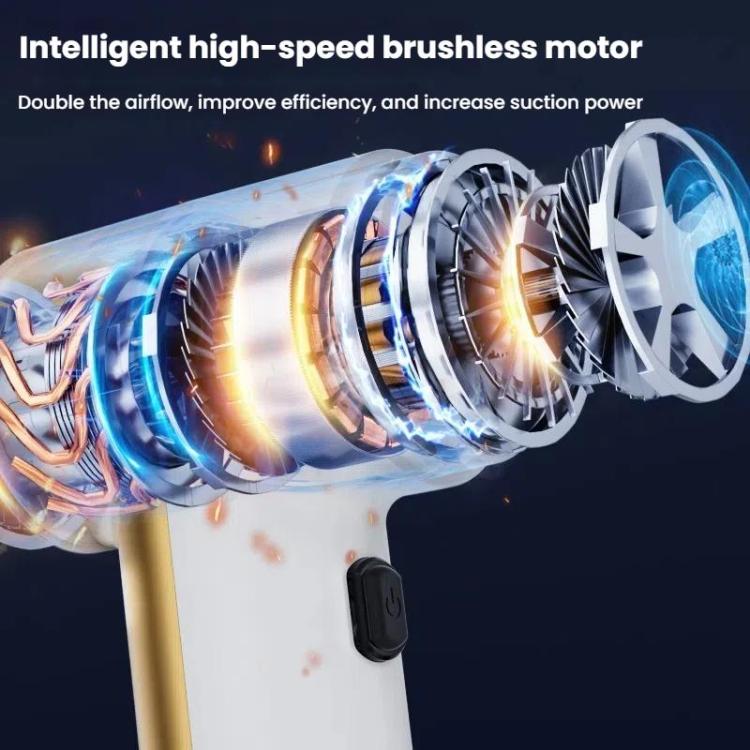 SUITU ST-6692Plus Car Power Suction Vacuum Cleaner Household Handheld Small Vacuum Cleaner