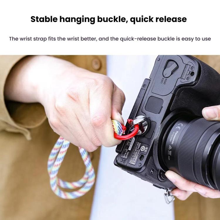Camera Wrist Strap Comfortable Stress Relief Quick Release Hand Strap