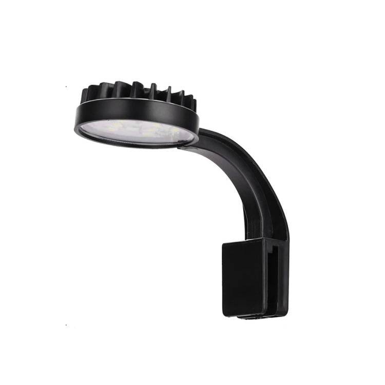 5W Blue White Aquarium LED Clip Light with 12 LEDs USB Powered Mini Fish Tank Light for Aquatic Plants, Water Grass & Small Tanks