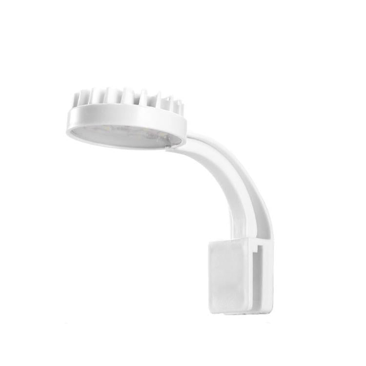 5W Blue White Aquarium LED Clip Light with 12 LEDs USB Powered Mini Fish Tank Light for Aquatic Plants, Water Grass & Small Tanks