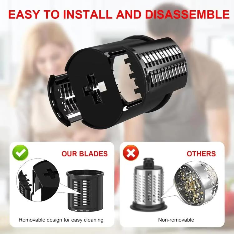 Multi-Functional Slicing & Shredding Set For KitchenAid Stand Mixers & Cuisinart SM-50 Series