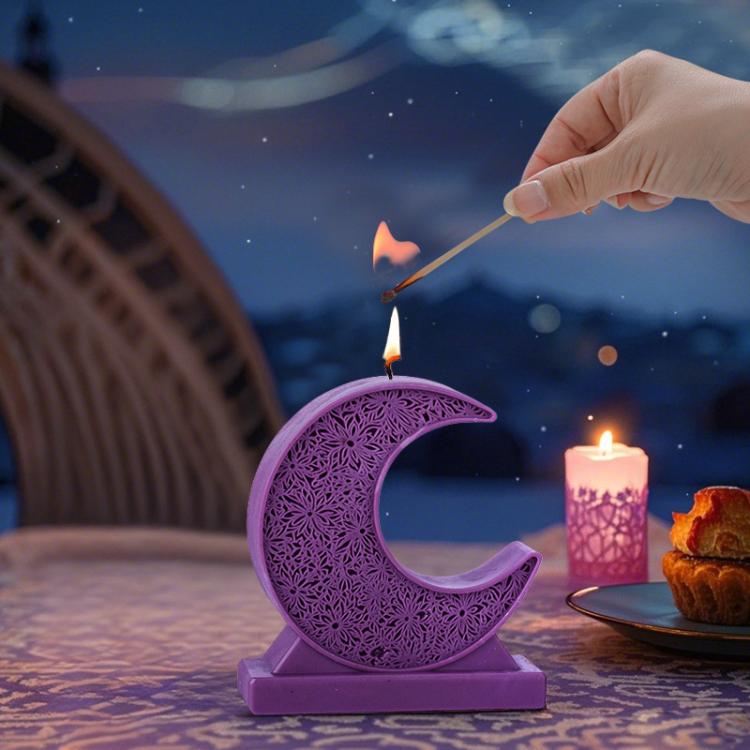 Candle Silicone Mold DIY Handmade Moon Star Aromatherapy Plaster Ornament Mold