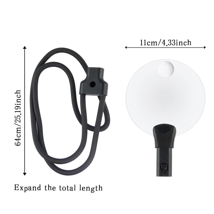 5/10X Multi-Function Desktop Magnifying Glass HD Jewelry Carving Repair Workbench Magnifying Glass