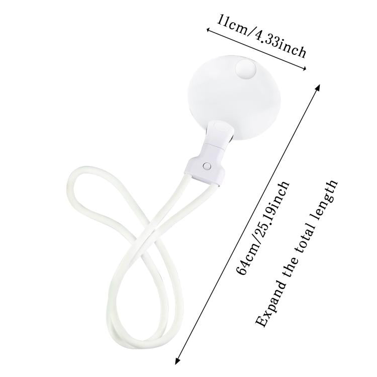 5/10X Desktop Neck-Hanging Dual-Use Reading Magnifier HD Foldable Magnifier For Elderly People Reading